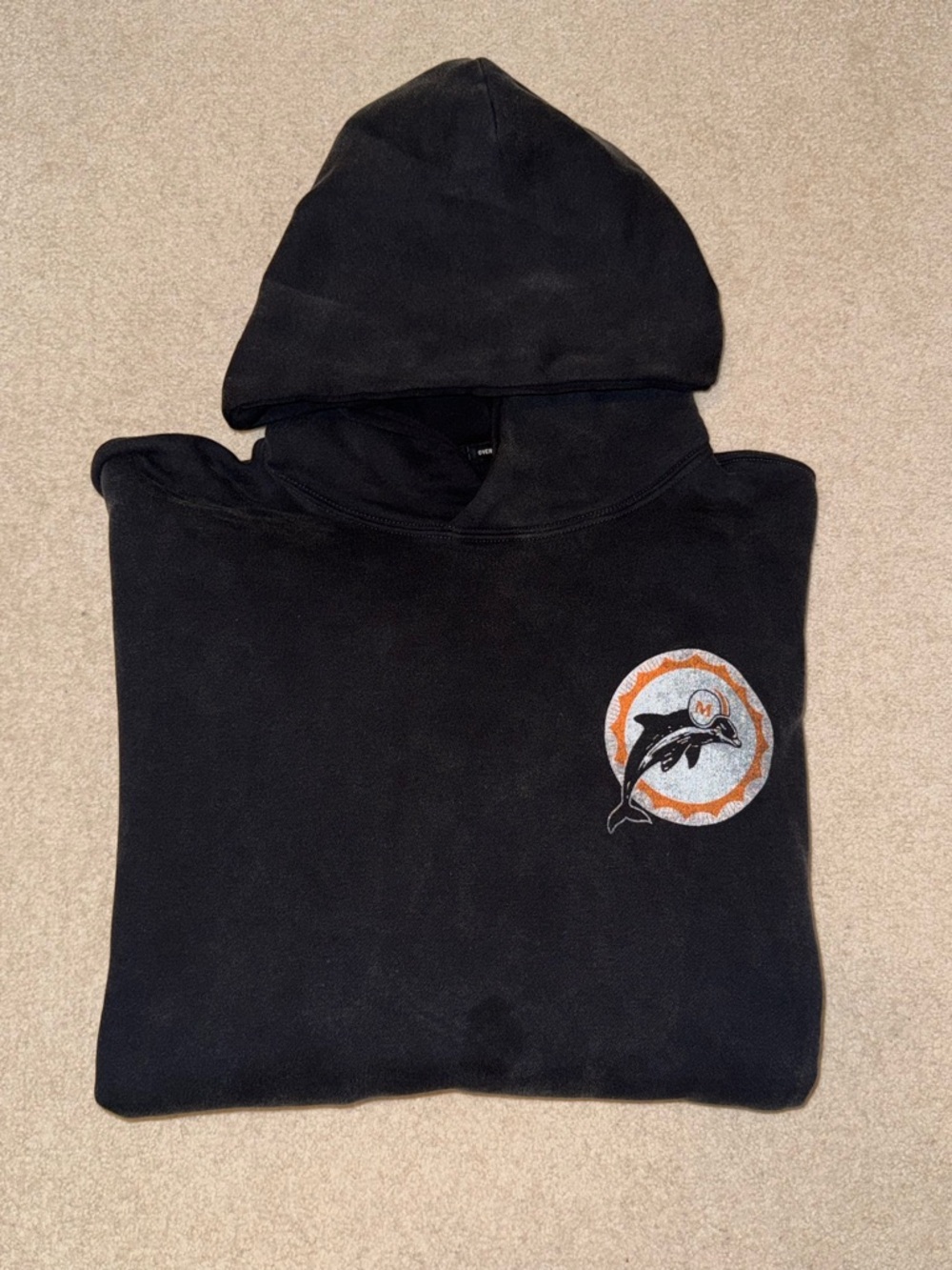 Abercrombie & Fitch Large Men’s Miami Dolphins Hooded Sweatshirt